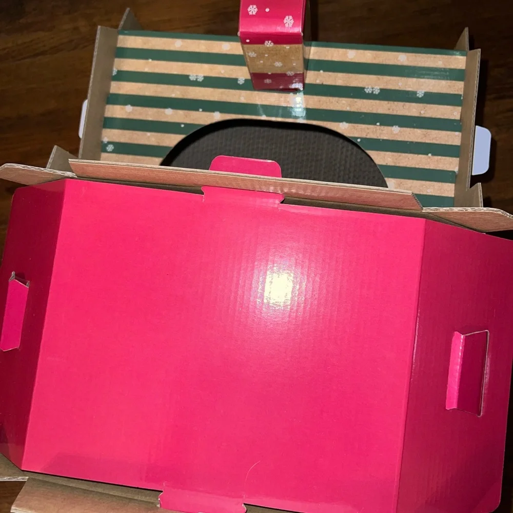 Merry Makings by Petco Holiday Train Cardboard Cat Scratcher Corrugated Base